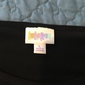 Lularoe Noir collection. Irma size Large